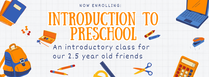 Blue and Orange Illustrative Back To School Sale Facebook Cover